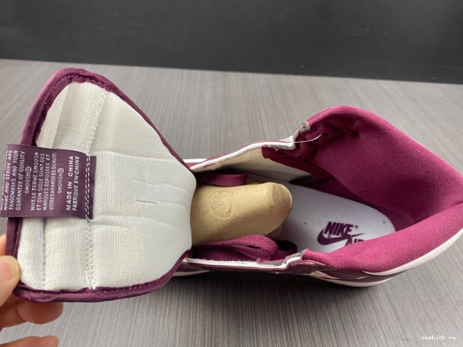 Chep Onekick Air 1 Jordan High OG Bordeaux 555088-611 0722